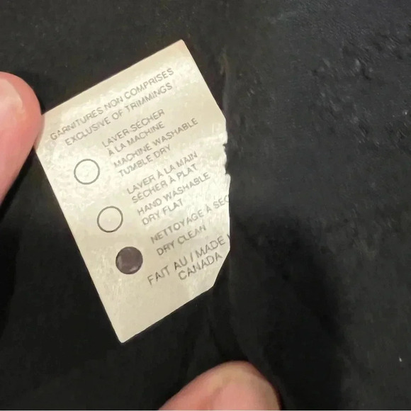 Black Textured Artistic Jacket – Dinh Bà – Size XS - Picture 8 of 9